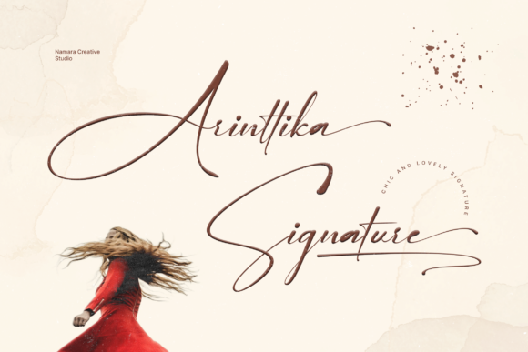 Arinttika Signature Font Review for Marketers and Designers