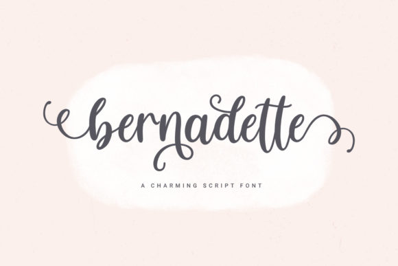 Bernadette: A Handwritten Font for Editorial Elegance