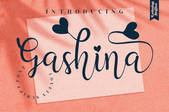 Gashina: A Script Font That Elevates Brand Storytelling