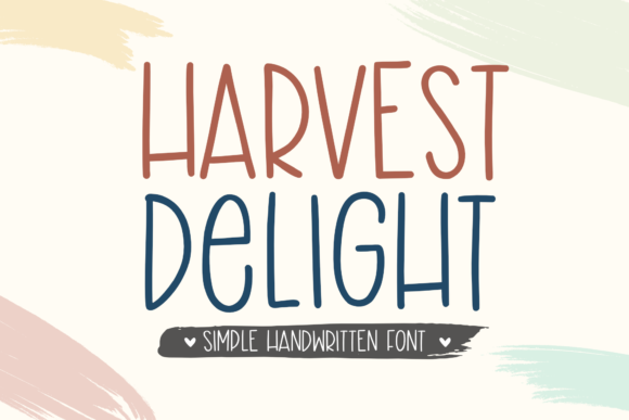 Harvest Delight Font: Why Marketers Choose This Handwritten Typeface