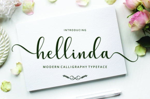 Hellinda: A Handwritten Font With Quiet Editorial Charm
