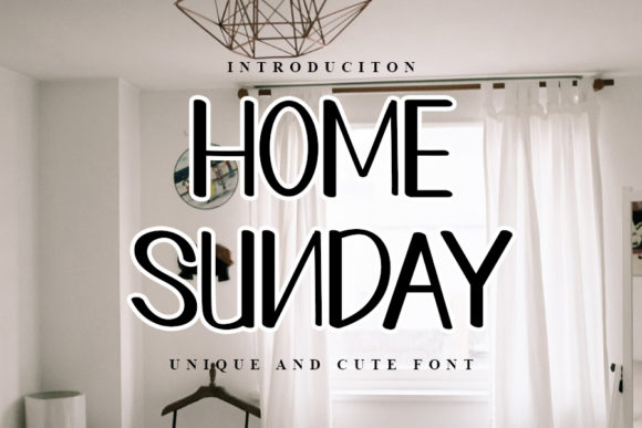 Home Sunday: A Handwritten Font That Reads Beautifully