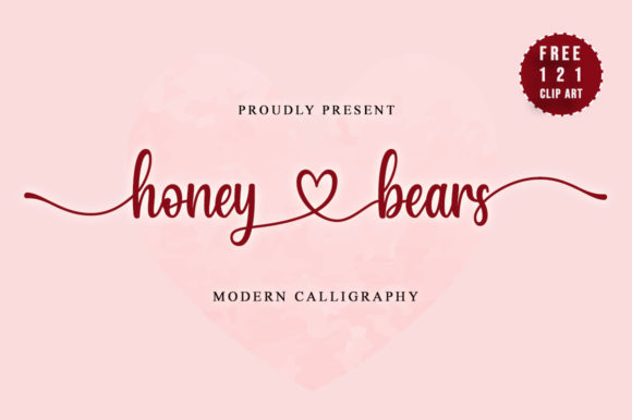 Honey Bears: A Handwritten Font That Sweetens Your Brand Story
