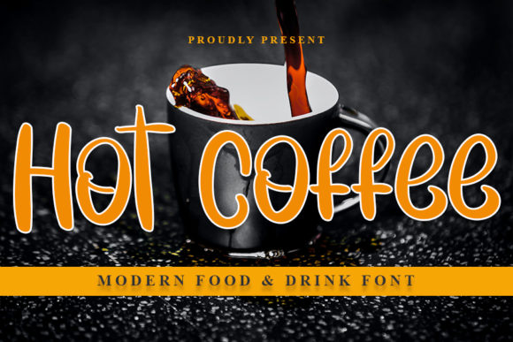 Hot Coffee Font Brings Warmth to Editorial Design