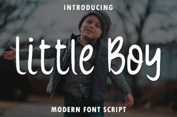 Little Boy Font: A Sweet Handwritten Script for Crafters