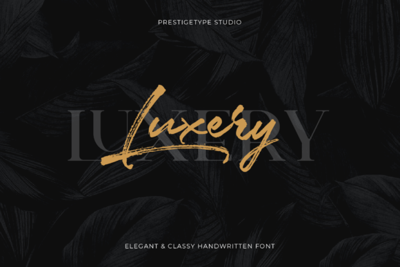 Luxery: A Handwritten Font That Earned Its Place in My Client Work