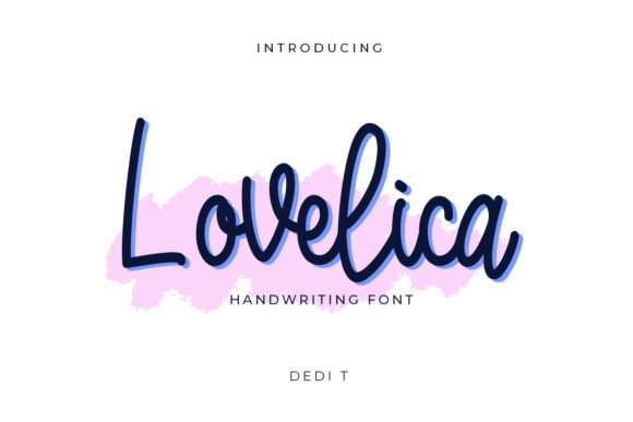 Make Your Brand Instantly Recognizable with the Lovelica Handwritten Font