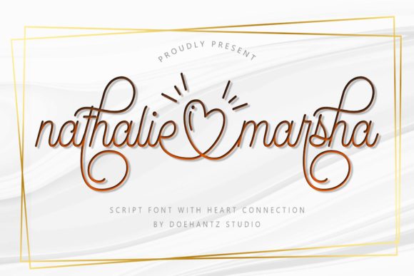Nathalie Marsha: A Calligraphy Font for Modern Web Design