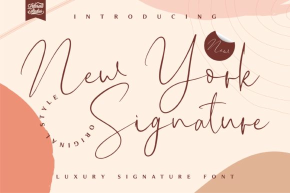 New York Signature: A Handwritten Font for Modern Web Design