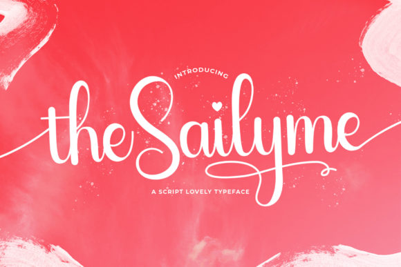 Sailyme Font: A Delicate Script Typeface for Your Brand Identity