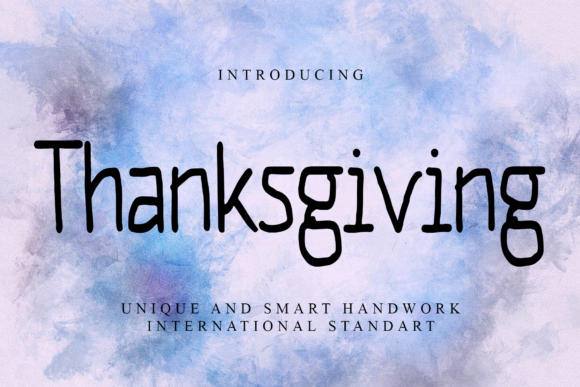 Thanksgiving: A Handwritten Font Built for Digital Branding