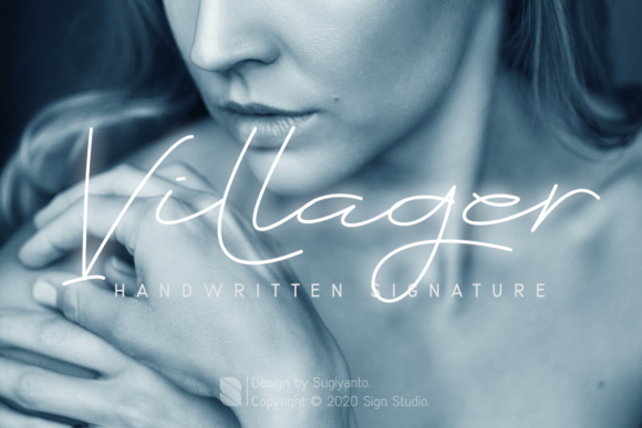 Villager: A Handcrafted Script Font for Authentic Branding