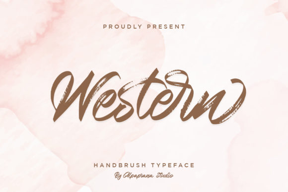 Western Font Brings Handwritten Warmth to Editorial Design