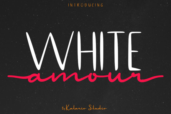 White Amour: A Versatile Duo Font for Editorial Work