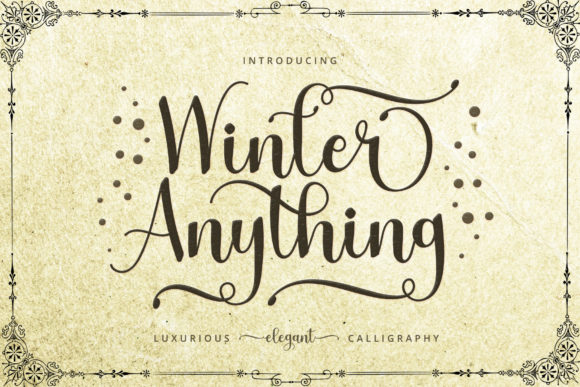 Winter Anything: A Designer’s Honest Take on This Script Font